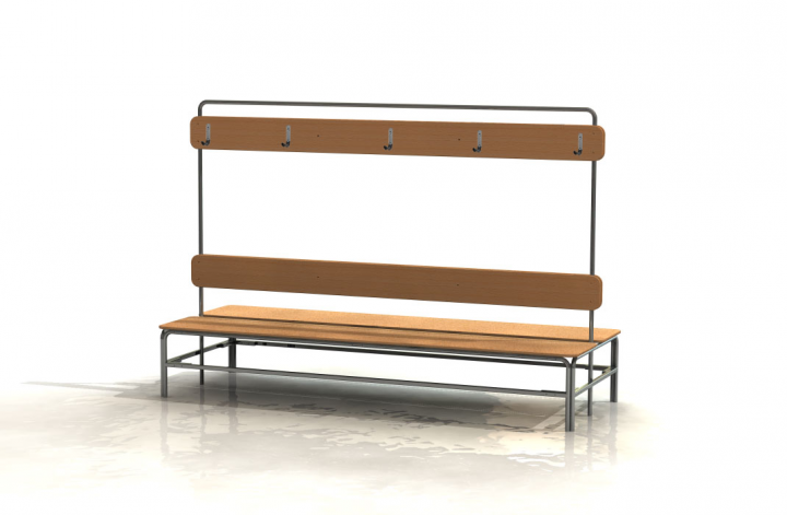Скамья для раздевалок