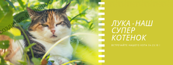 Баннер для блога