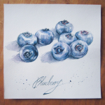 Иллюстрация "Голубика"