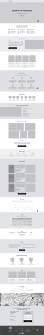 Прототип Landing Page подмосковного поселка