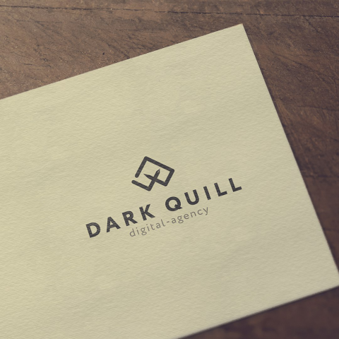 Логотип "DARK QUILL"