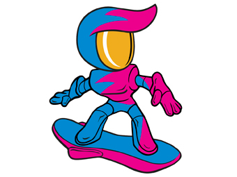 Разработка персонажа для ТМ мороженого