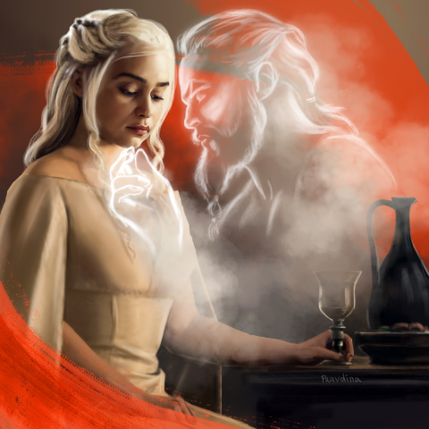 Иллюстрация по мотивам популярного сериала