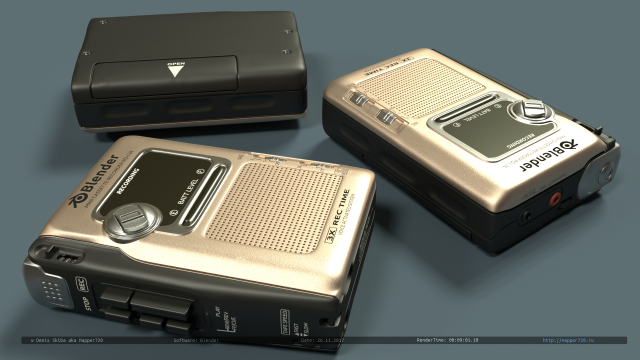 Кассетный диктофон