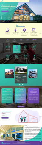 Landing page HouseGlass