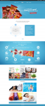 Landing Page для женских протеиновых батончиков IDEAL