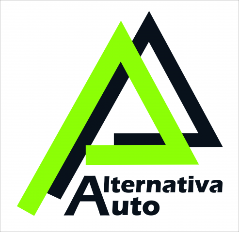 Логотип компании по подбору авто с пробегом Alternativa Auto