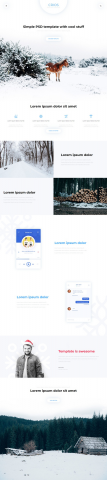 Landing page "Crios"