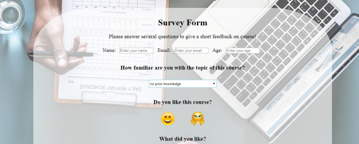 Survey Form