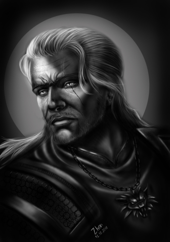 Рисунок Ведьмака