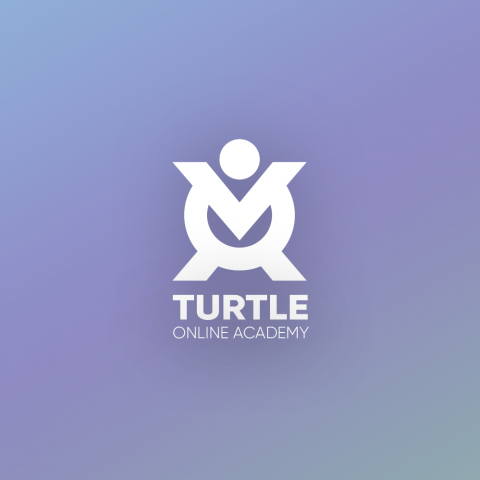 Логотип для онлайн-академии «TURTLE ONLINE ACADEMY»