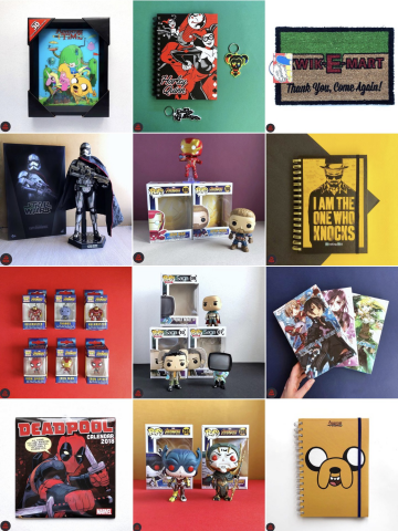 оформление ленты магазина