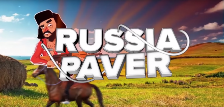 Видео для YouTube канала «Russia Paver»