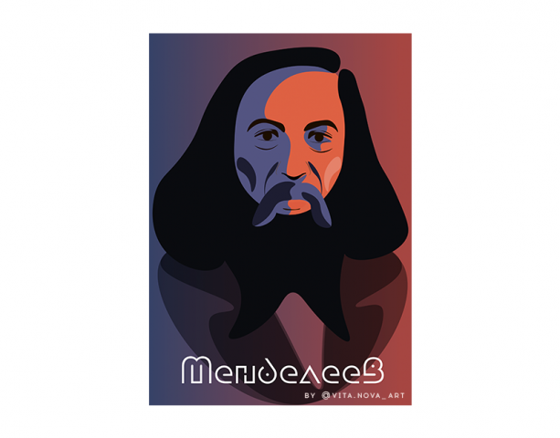 Таблица Менделеева. Менделеев Д.