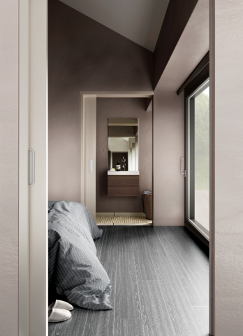 exit to the bedroom