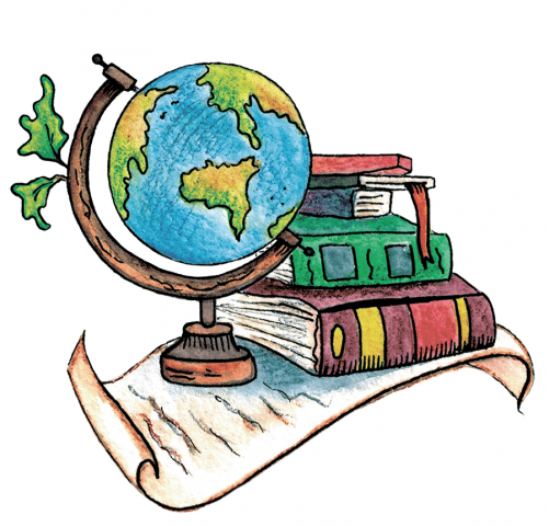 Заставка "Глобус"