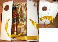 Коробочка для подарка (виски+бокалы)