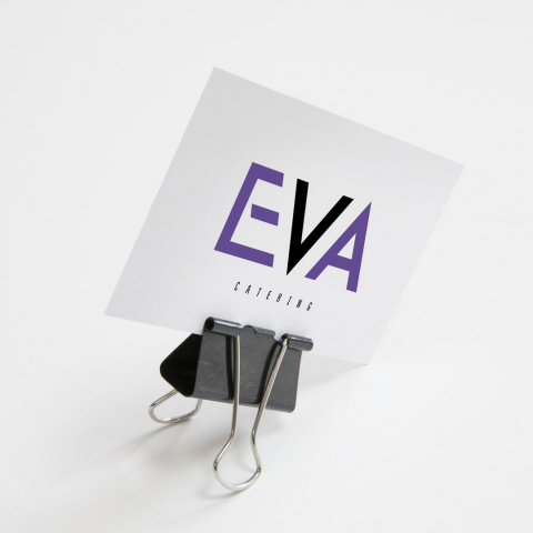 Разработка логотипа, фирменного стиля для EVA кейтеринг