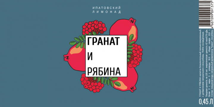 Дизайн этикетки для лимонада