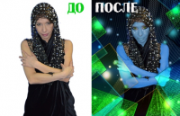 ретушь перевоплошения