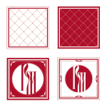 Женские корпоративные платки фонда "Русский мир"