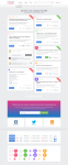 Плоский интерфейс каталога купонов