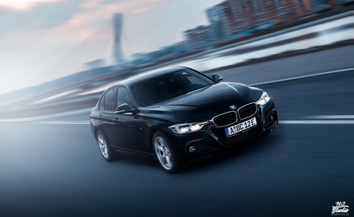Съёмка автомобиля BMW 320i M Sport
