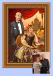 фотомонтаж на основе картины