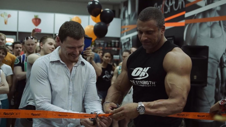 Отчётный ролик с юбилея спортивного супермаркета FlexSport.