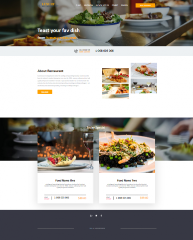 Luxury Restaurant