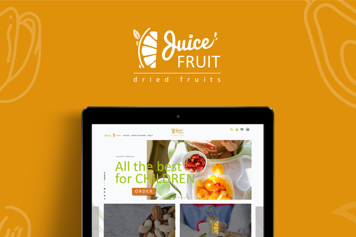 JuiceFRUIT Магазин сухофруктов •Планшет•