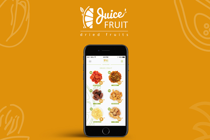 JuiceFRUIT Магазин сухофруктов •Мобильный•