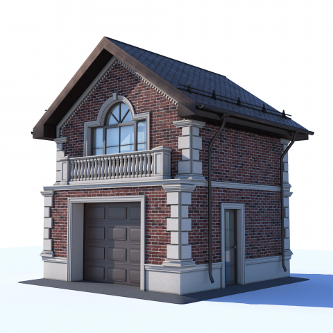 3d моделирование гаража