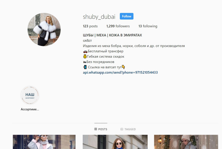 Ведение страницы проекта в Instagram