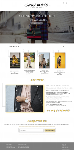 Soulmate landing page