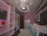 дизайн детской комнаты для девочки