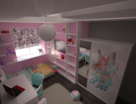 дизайн детской комнаты для девочки