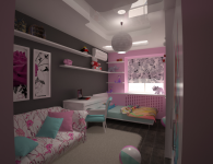 дизайн детской комнаты для девочки