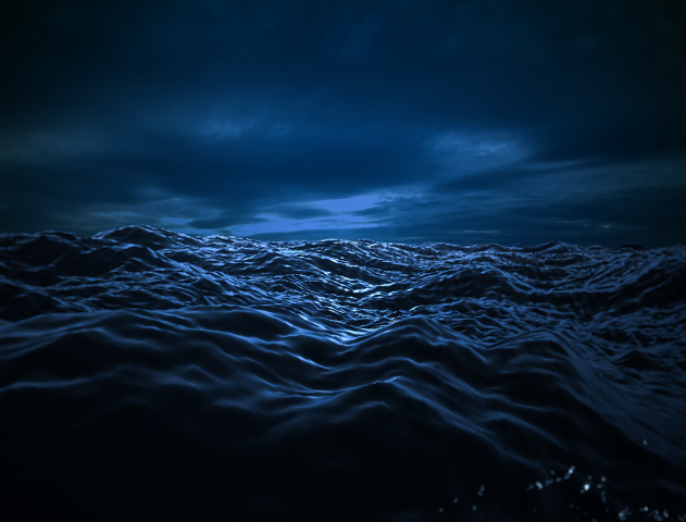 after effects psunami plugin ocean loop background