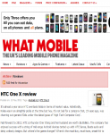 ENG>RU Обзор смартфона HTC One X