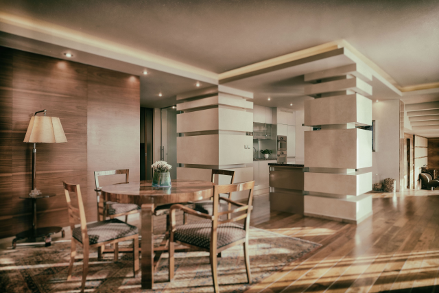 Penthouse in Art Deco style in Prague