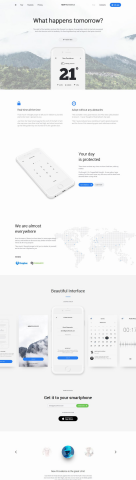 New Providence | HTML-верстка с PSD макета