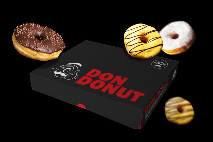Дизайн упаковки для компании DonDonut