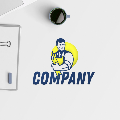 Логотип для компании по электрификации зданий