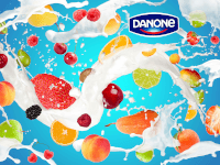 Постеры для выставки Danone