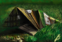 Старая землянка