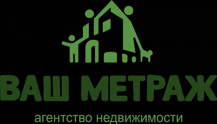 Лого агентства недвижимости "Ваш метраж"