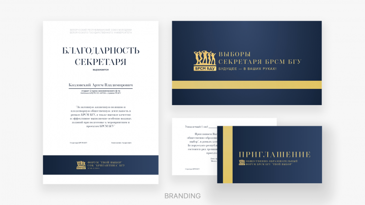 Выборы секретаря БРСМ БГУ