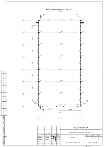 Ангар из сэндвич-панелей с металлическим каркасом