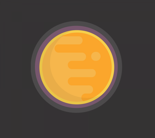 Планета flat-style (отдельно)